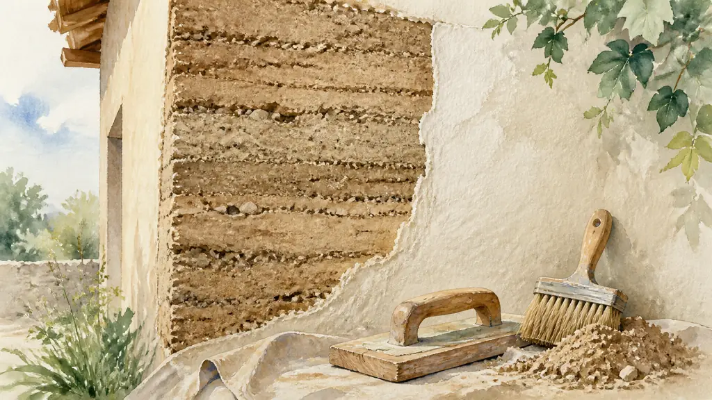 Mur en pisé : comment le reconnaître, le rénover et éviter l’humidité ?