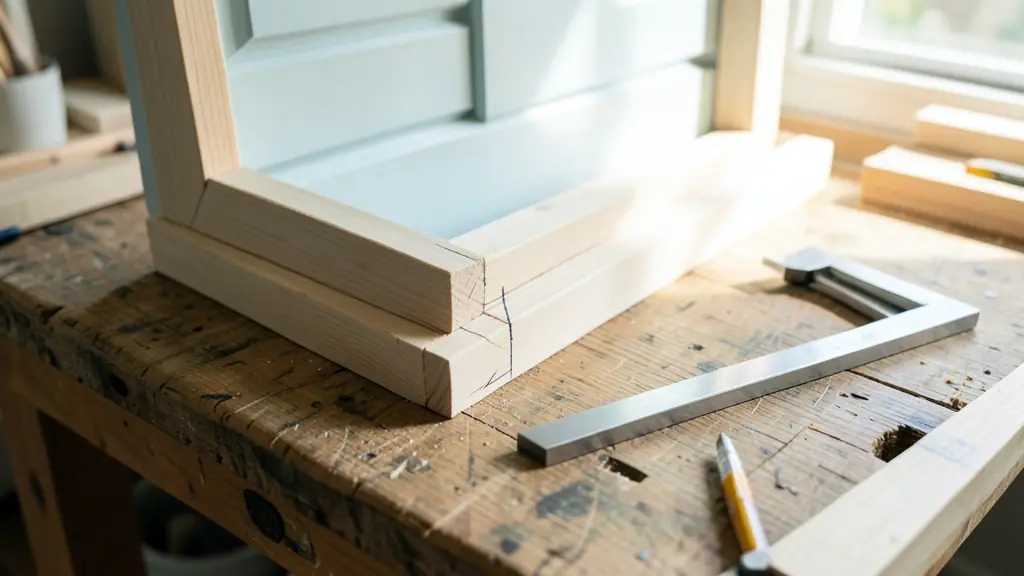 Fabriquer volet bois : plan de coupe et 7 étapes de pose